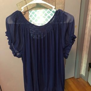 Joe Fresh Tops - Joe Fresh top royal blue XL Joe Fresh Tops - Joe Fresh top royal blue XL